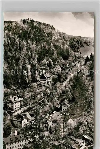 AK / Ansichtskarte Berneck Fichtelgebirge Panorama Kat. Bad Berneck