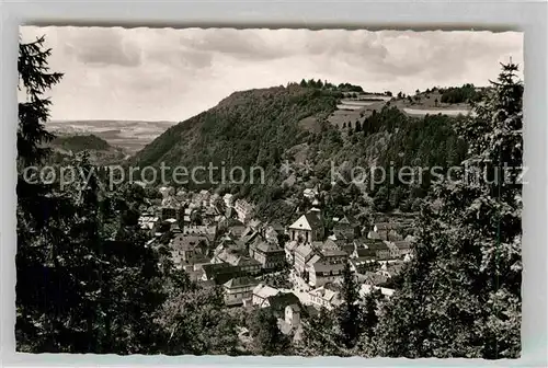 AK / Ansichtskarte Berneck Fichtelgebirge Panorama Kat. Bad Berneck