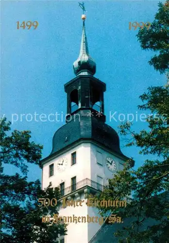 AK / Ansichtskarte Frankenberg Sachsen St. Aegidienkirche  Kat. Frankenberg Sachsen