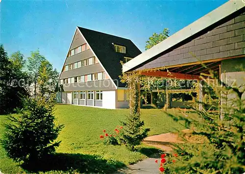 AK / Ansichtskarte Weggis Vierwaldstaettersee Jugendhaus zum Aarg. Blaukreuzheim