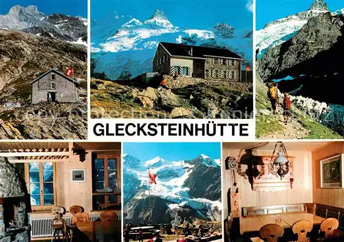 AK / Ansichtskarte Glecksteinhuette Kiosk Wetterhorn Kat. Grindelwald