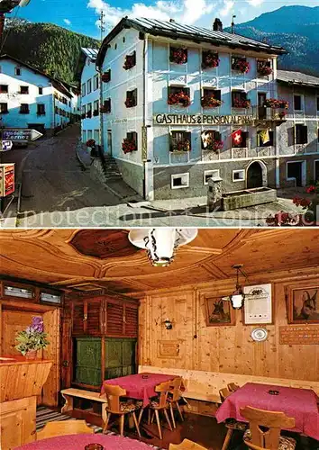 AK / Ansichtskarte Val Muestair Hotel Pension Alpina Sa. Maria
