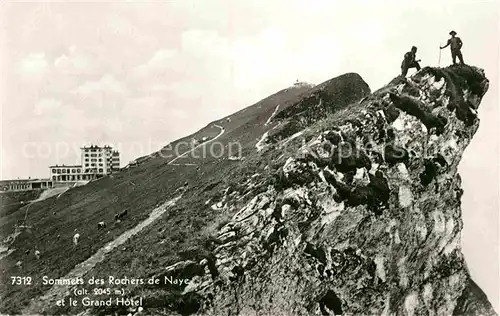 AK / Ansichtskarte Pfaefers Sommets des Roches de Naye Grand Hotel Kat. Pfaefers