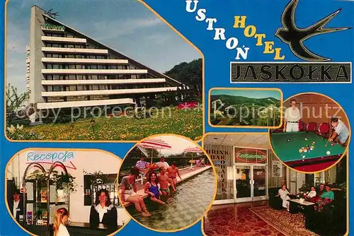 AK / Ansichtskarte Ustron Hotel Jaskolka Kat. Ustron Schlesien