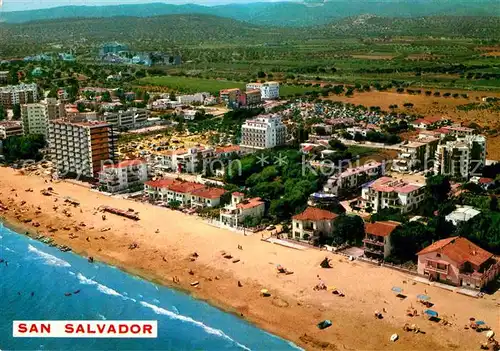 AK / Ansichtskarte Tarragona Fliegeraufnahme San Salvador Vendrell Kat. Costa Dorada Spanien