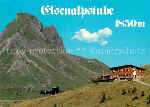 AK / Ansichtskarte Damuels Vorarlberg Elsenalpstube Berggasthaus Kat. Damuels
