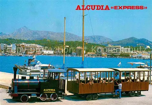 AK / Ansichtskarte Alcudia Mallorca Puerto Stadtrundfahrt Kat. Spanien