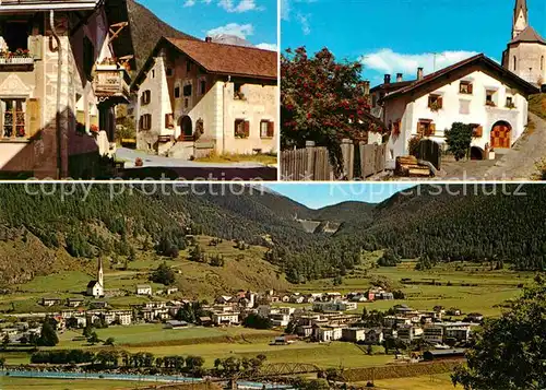 AK / Ansichtskarte Zernez GR Dorfmotive Panorama Kat. Zernez