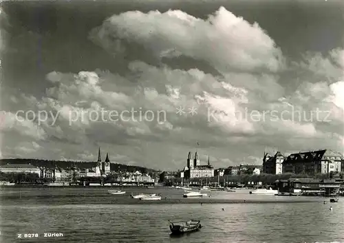 AK / Ansichtskarte Zuerich ZH Zuerichsee