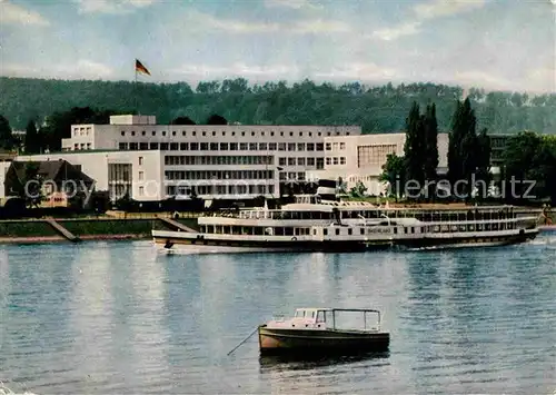 AK / Ansichtskarte Bonn Rhein Bundeshaus Rheinpartie Kat. Bonn