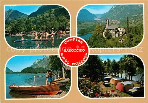 AK / Ansichtskarte Piano Porlezza Camping Ranocchio Kat. Porlezza Lago di Lugano