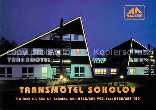 AK / Ansichtskarte Sokolov Transmotel  Kat. Sokolov