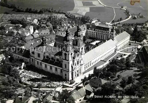 AK / Ansichtskarte Sankt Florian Stift St Florian Kloster Fliegeraufnahme Kat. Sankt Florian