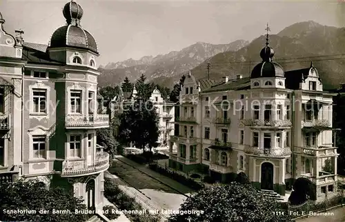 AK / Ansichtskarte Bad Reichenhall Sanatorium der Barmherzigen Brueder Kat. Bad Reichenhall