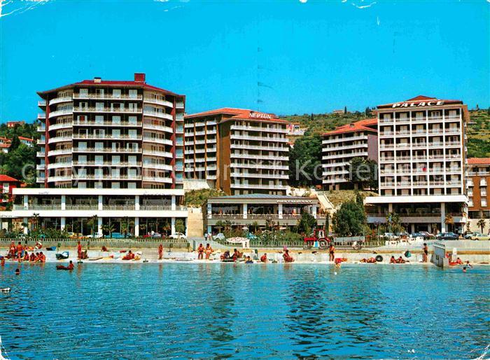 Ak Ansichtskarte Portoroz Hotel Neptun Strand Kat Slowenien Nr Kb Oldthing Ansichtskarten Slowenien