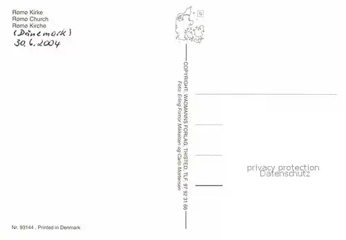 AK / Ansichtskarte Romo Kirke