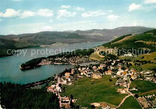 AK / Ansichtskarte Schluchsee Fliegeraufnahme Kat. Schluchsee