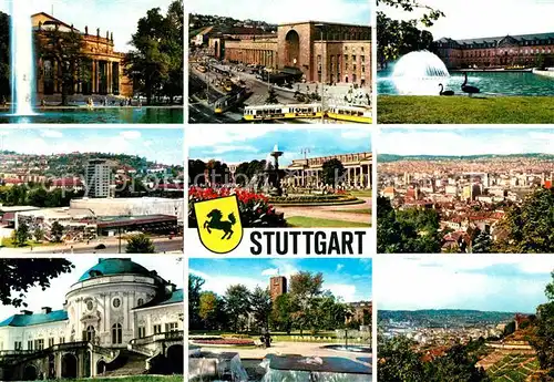 AK / Ansichtskarte Stuttgart Teilansichten Kat. Stuttgart