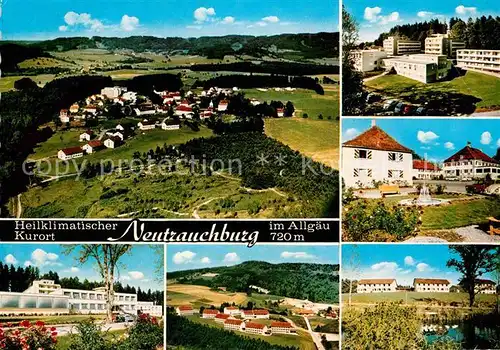 AK / Ansichtskarte Neutrauchburg Panorama Teilansichten Kat. Isny im Allgaeu