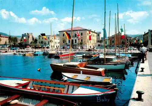 AK / Ansichtskarte Bardolino Lago di Garda Il porto