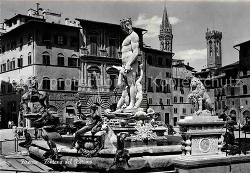 AK / Ansichtskarte Firenze Toscana Fontana del Nettuno Kat. Firenze