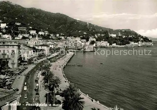 AK / Ansichtskarte Rapallo Liguria Passeggiata a mare Kat. Rapallo