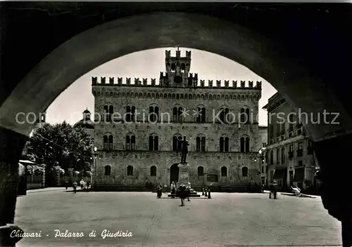 AK / Ansichtskarte Chiavari Palazzo di Giustizia Kat. Italien