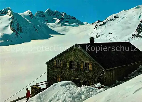 AK / Ansichtskarte Konkordiahuette Kranzberg Rottalhorn Jungfrau Kat. Grindelwald