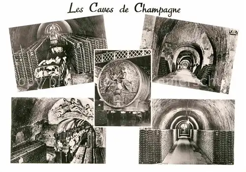 AK / Ansichtskarte Epernay Marne Les Caves de Champagne Mercier Kat. Epernay