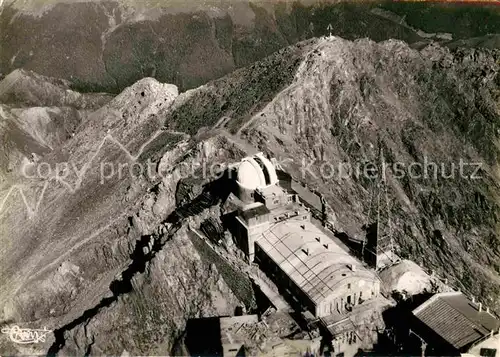 AK / Ansichtskarte Bigorre Hautes Pyrenees Region Pic du Midi Massif du Bigorre Observatoire vue aerienne