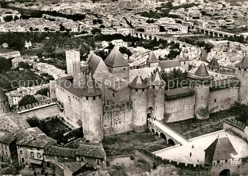 AK / Ansichtskarte Carcassonne Vue aerienne Kat. Carcassonne