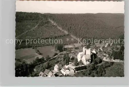 AK / Ansichtskarte Berneck Fichtelgebirge Fliegeraufnahme Kat. Bad Berneck