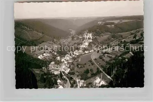 AK / Ansichtskarte Berneck Fichtelgebirge Fliegeraufnahme Kat. Bad Berneck