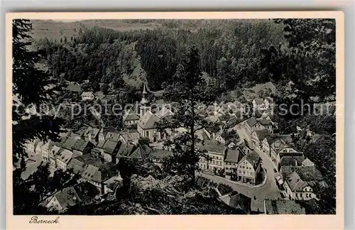 AK / Ansichtskarte Berneck Fichtelgebirge Fliegeraufnahme Kat. Bad Berneck