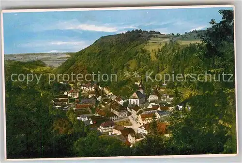 AK / Ansichtskarte Berneck Fichtelgebirge Panorama Kat. Bad Berneck