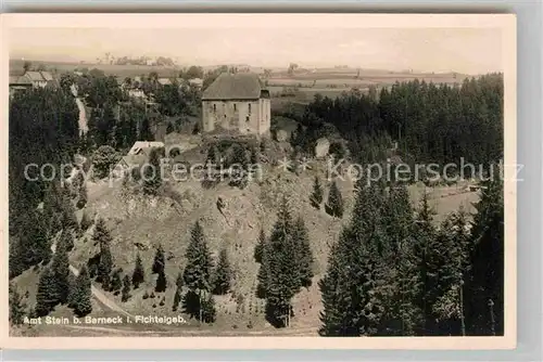 AK / Ansichtskarte Berneck Fichtelgebirge Amt Stein Pension zum Ritter von Stein Kat. Bad Berneck