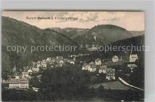AK / Ansichtskarte Berneck Fichtelgebirge Panorama Kat. Bad Berneck
