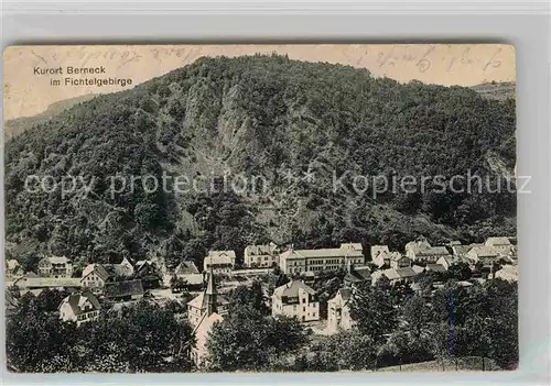 AK / Ansichtskarte Berneck Fichtelgebirge Panorama Kat. Bad Berneck