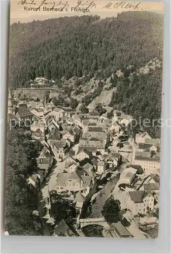 AK / Ansichtskarte Berneck Fichtelgebirge Panorama Kat. Bad Berneck