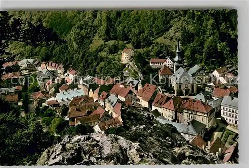 AK / Ansichtskarte Berneck Fichtelgebirge Panorama Kat. Bad Berneck