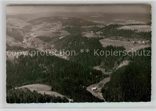 AK / Ansichtskarte Berneck Fichtelgebirge Panorama Fliegeraufnahme Kat. Bad Berneck