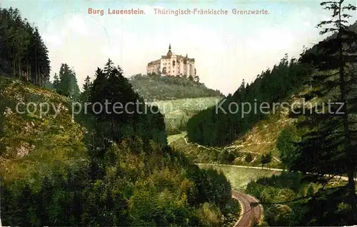 AK / Ansichtskarte Lauenstein Oberfranken Burg Lauenstein Kat. Ludwigsstadt