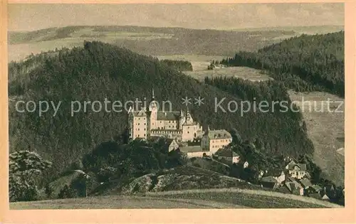 AK / Ansichtskarte Lauenstein Oberfranken Burg Lauenstein Panorama Kat. Ludwigsstadt