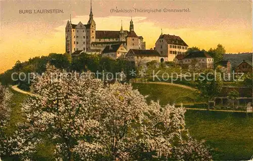 AK / Ansichtskarte Lauenstein Oberfranken Burg Lauenstein Kat. Ludwigsstadt