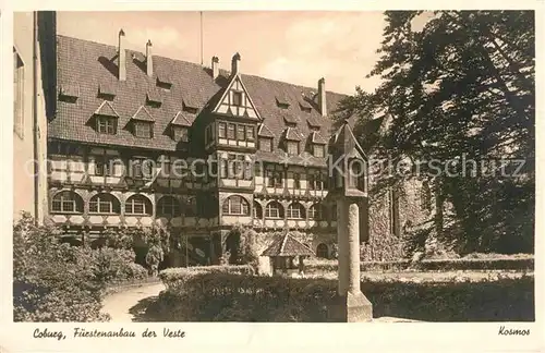 AK / Ansichtskarte Coburg Fuerstenanbau der Veste Kat. Coburg