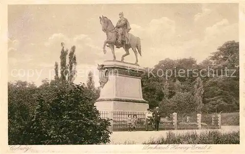 AK / Ansichtskarte Coburg Denkmal Herzog Ernst II Kat. Coburg