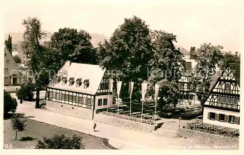 AK / Ansichtskarte Koblenz Rhein Weindorf  Kat. Koblenz