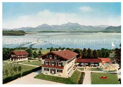 AK / Ansichtskarte Prien Chiemsee Hotel Reinhart  Kat. Prien a.Chiemsee