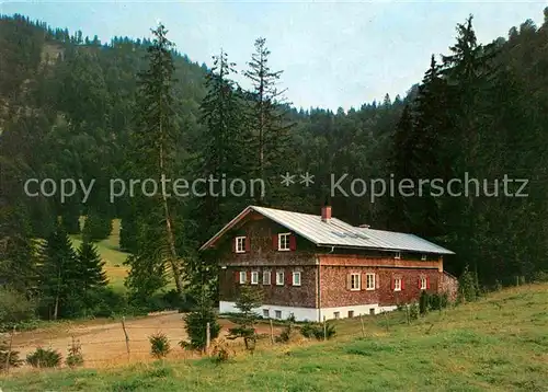 AK / Ansichtskarte Buehl Alpsee Freizeitheim CVJM Kempten Bierlein Huette  Kat. Immenstadt i.Allgaeu