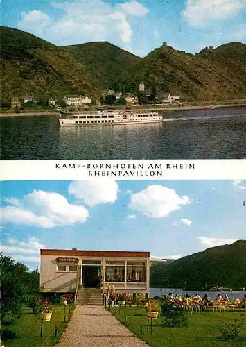 AK / Ansichtskarte Kamp Bornhofen Rhein Pavillon Kat. Kamp Bornhofen